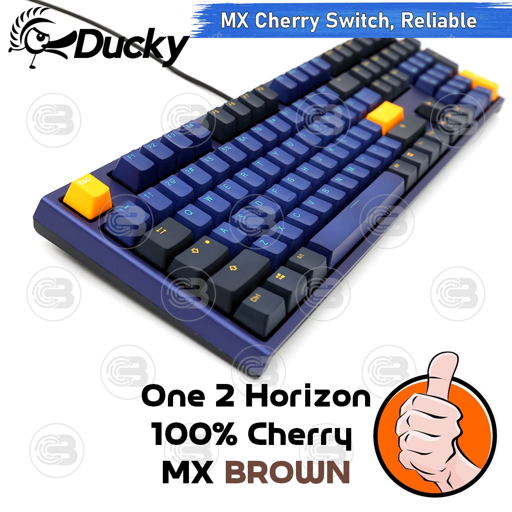 [CoolBlasterThai] Ducky One 2 Horizon BROWN Cherry MX Switch 100% TH/EN