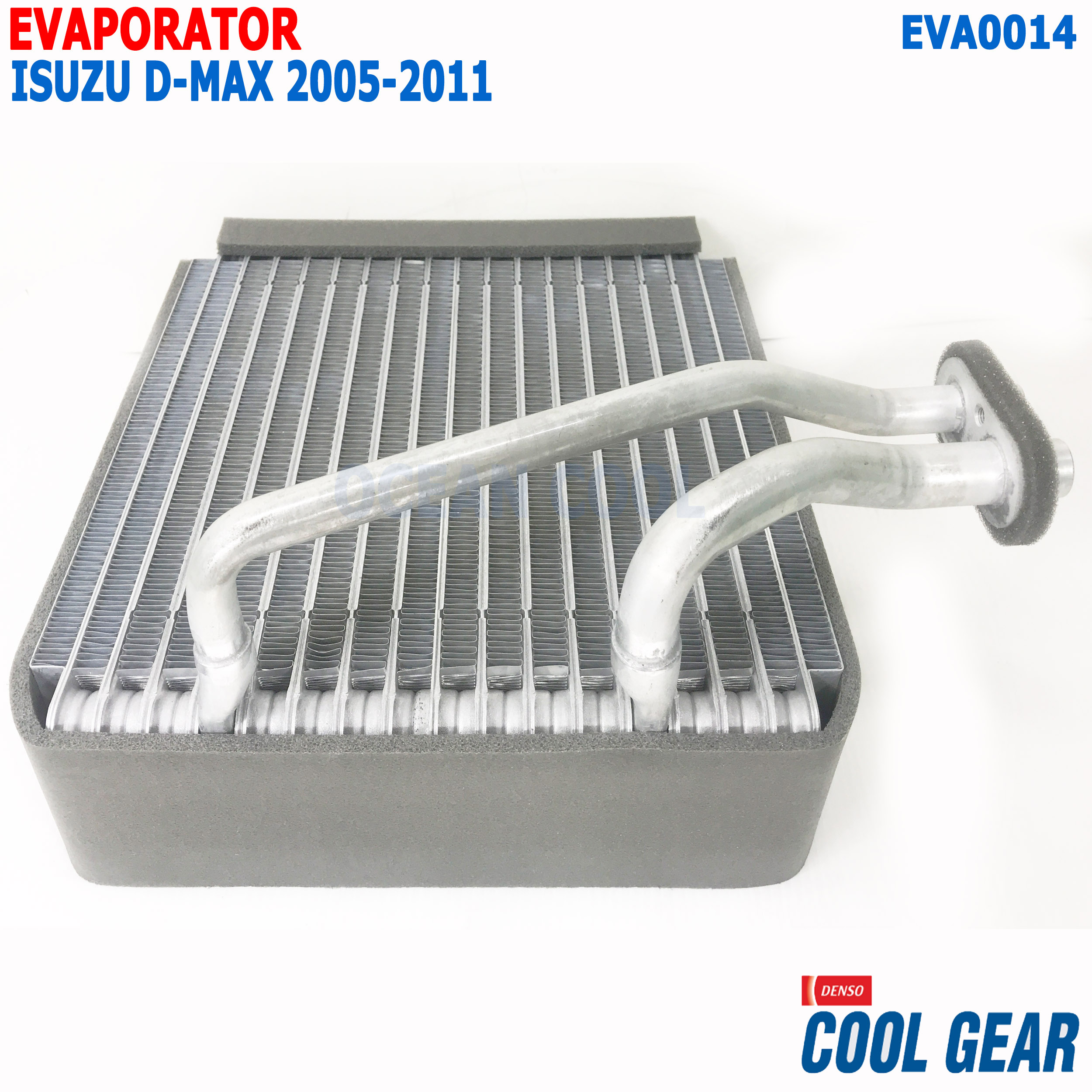 คอยล์เย็น อีซุซุ ดีแม็ก 2005 - 2010 เชฟโรเล็ต โคโลราโด EVA0014 EVAPORATOR For Isuzu D-MAX chevrolet COLORADO COOL GEAR DI447610-17404W ตู้แอร์ คอยเย็น ดีแม็ก ดีแมค dmax