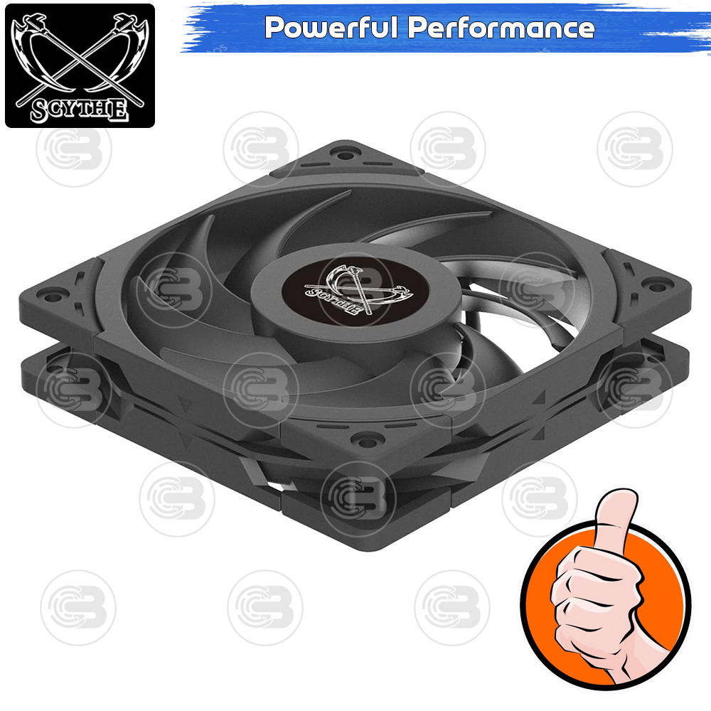 [CoolBlasterThai] SCYTHE Wonder Tornado 120 3-Pack Fan Case (size 120 mm.)