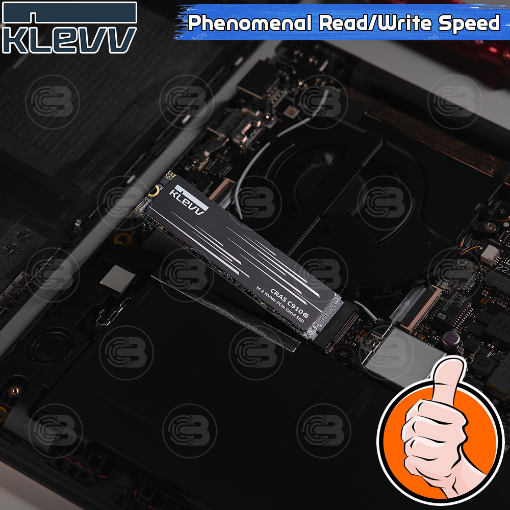 [CoolBlasterThai] KLEVV CRAS C910G SSD M.2 2280 NVMe PCIe GEN4x4 2TB (5Y-Warranty)
