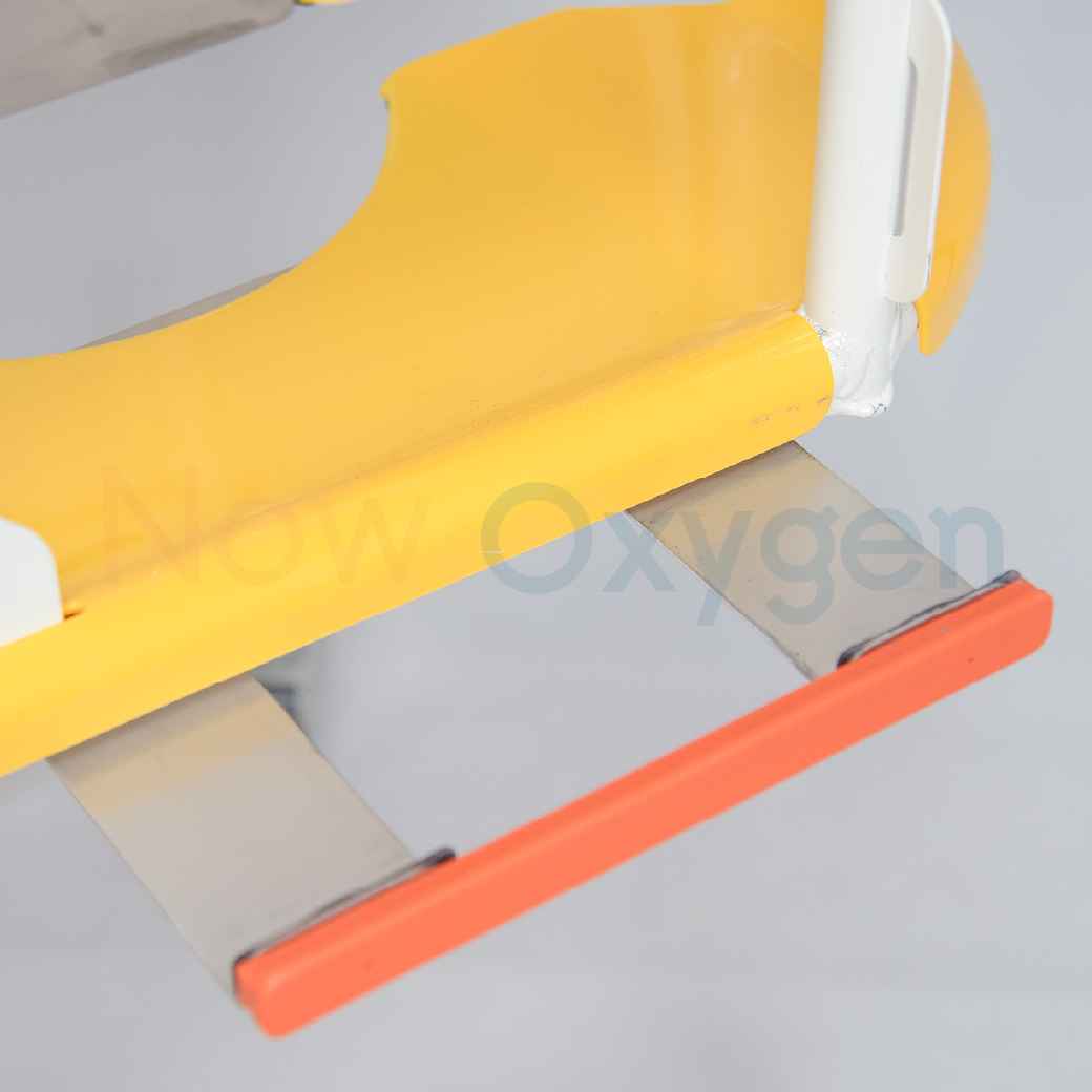 รถเข็นเคลื่อนย้ายผู้ป่วย อเนกประสงค์ รุ่นปรับมือหมุน (รับประกัน 2 ปี)