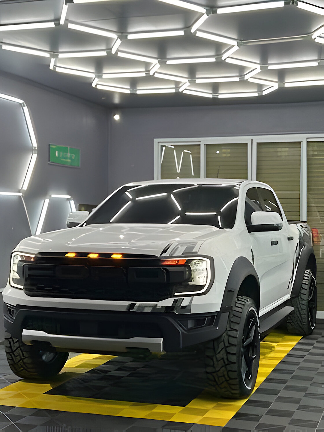 ชุดแต่งฟอร์ดเรนเจอร์ Next Gen Ranger รุ่น Raptor Style ชุดแปลง Raptor