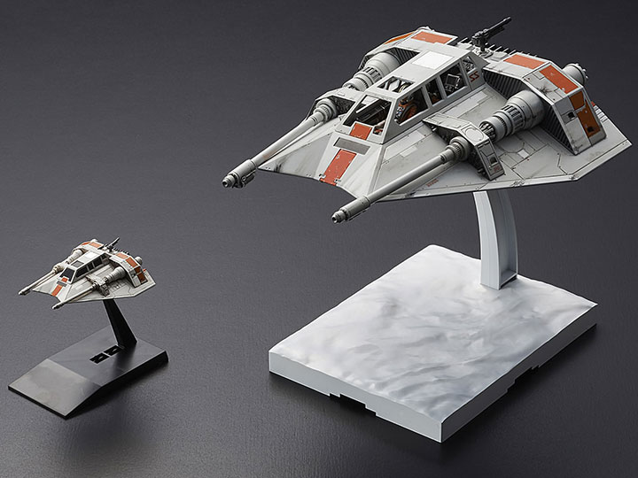 1/48 & 1/144 Snowspeeder BANDAI - Star Wars