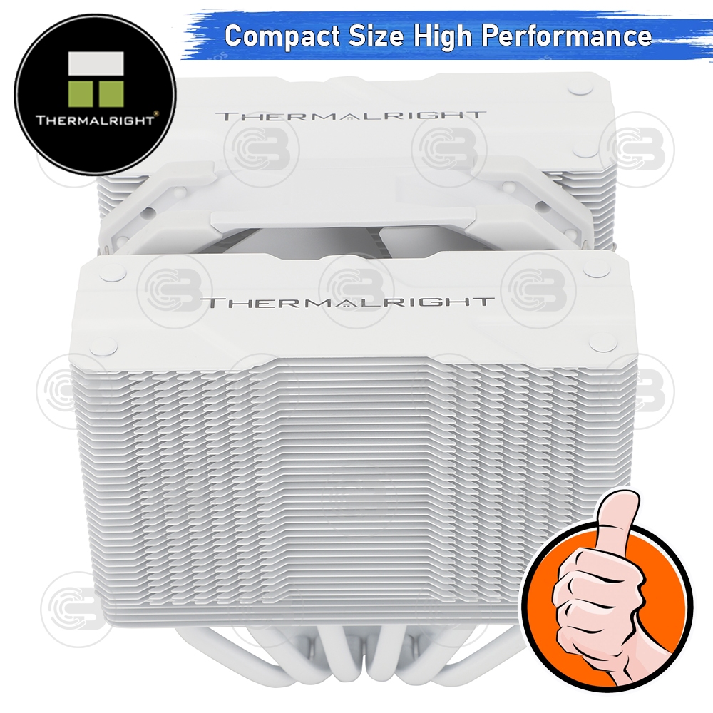 [CoolBlasterThai] Thermalright Peerless Assassin 120 MINI WHITE CPU Heat Sink (AM5/LGA1851 Ready) ประกัน 3 ปี