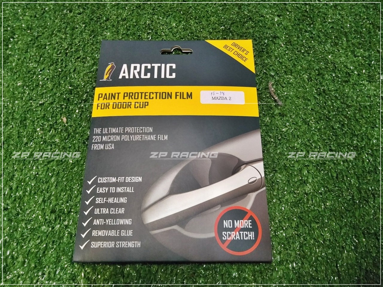 ฟิล์มใสกันรอยเบ้ามือจับ Arctic Mazda2 [2020]