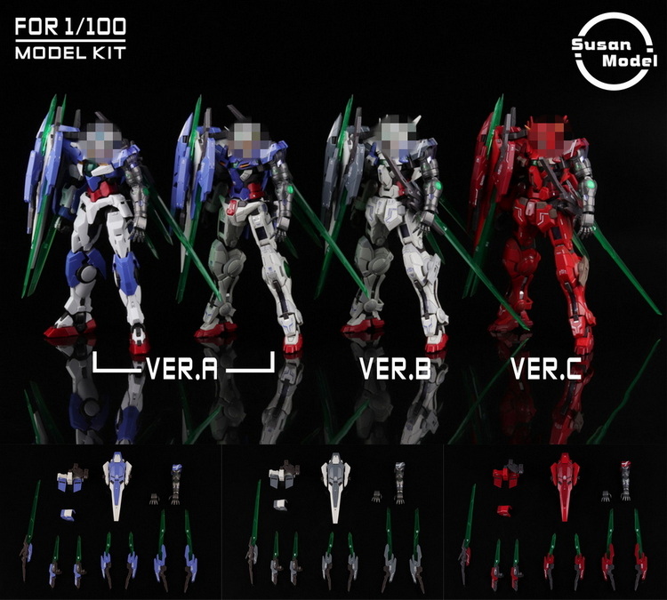 1/100 Conversion Kit for MG Exia Repair4 [Susan Model]