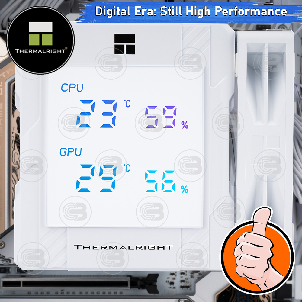[CoolBlasterThai] Thermalright Peerless Assassin 120 Digital WHITE (AM5/LGA1851 Ready) ประกัน 6 ปี