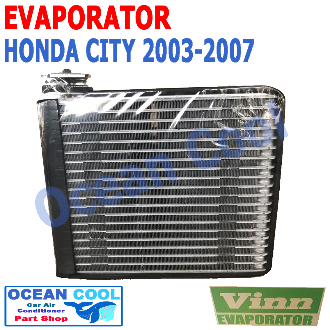 คอยล์เย็น ซิตี้ 2003 - 2007 EVA0040 Evaporator for HONDA city ตู้แอร์ คอยเย็น ฮอนด้า ซิตี๊ พ.ศ. 2546 ถึง 2550