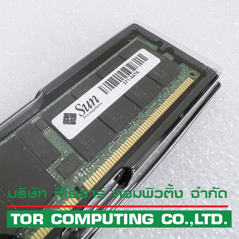 Sun 371-4476 [TorCompTH Thailand ขาย จำหน่าย ราคา] Sun 371-4476 - 8GB 2Rx4 PC2-5300P DDR2-667 2-Rank DIMM for Sun M4000/M5000