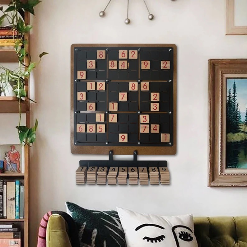 ซูโดกุติดผนัง Wall Sudoku (รับสั่งล่วงหน้า)