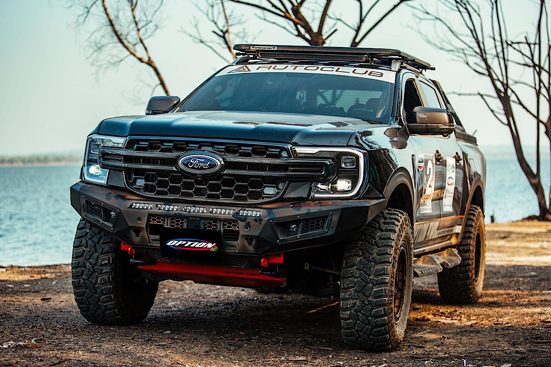 กันชนหน้า กันชนเหล็ก Option4WD รุ่น Option V.1