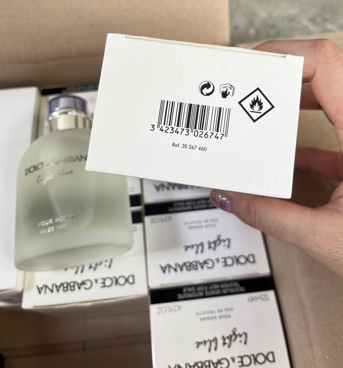 Dolce & Gabbana Light Blue Pour Homme EDT 125ml. [กล่อง/Tester] ของแท้