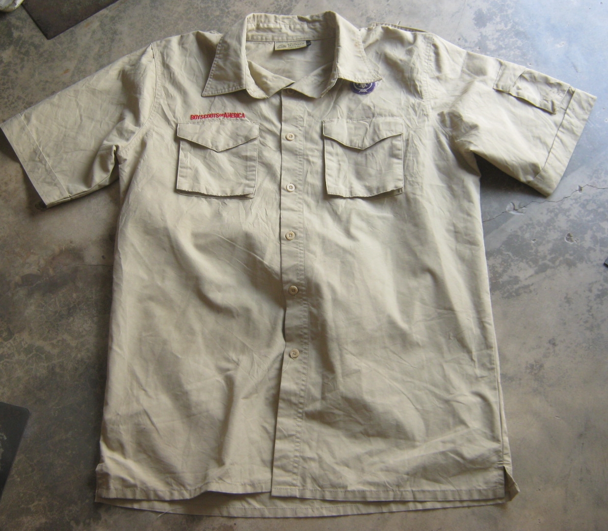 ขายแล้ว เสื้อลูกเสือ USA