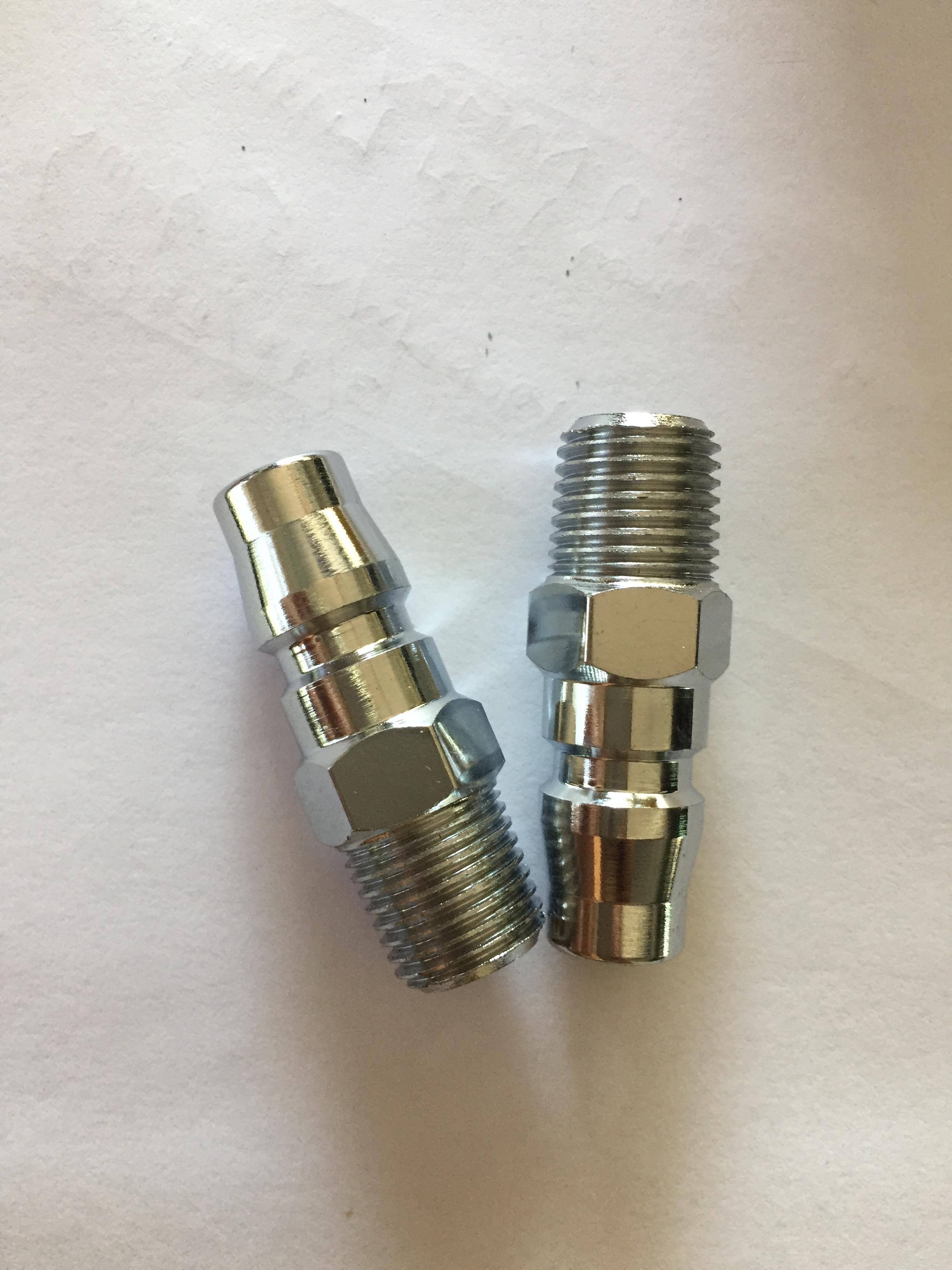 ชุดข้อต่อสวมเร็ว เกลียวนอก 1/4" (ค็อปเปอร์) ยาว 40 มม สำเนา