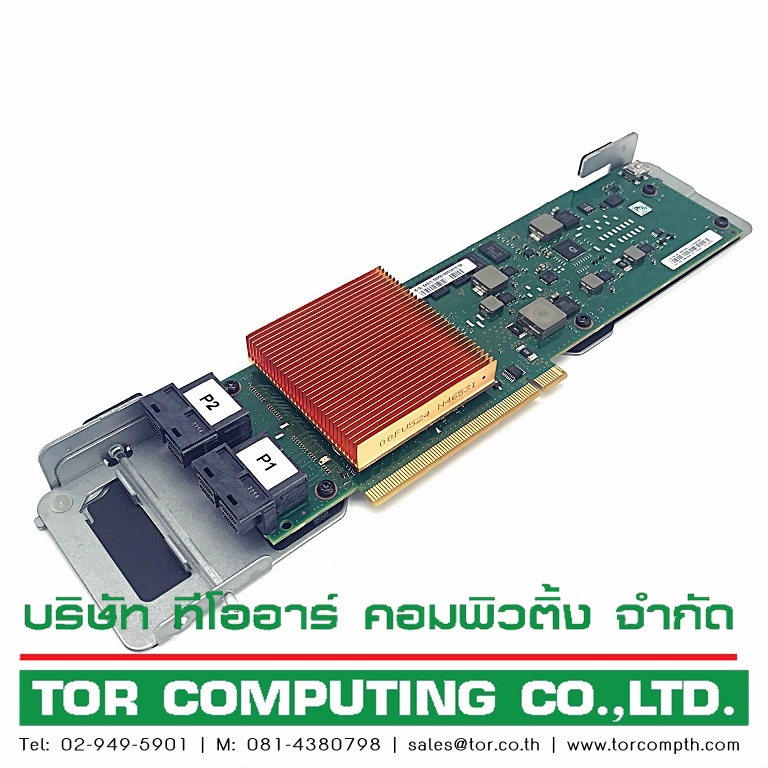 IBM 00MH938, 00MH939, FC EJ0T, CCIN 57D7 [TorCompTH Thailand - ขาย จำหน่าย ราคา] IBM 6Gb PCIe3 x8 SAS Controller for IBM 8284-22A Power8 S822