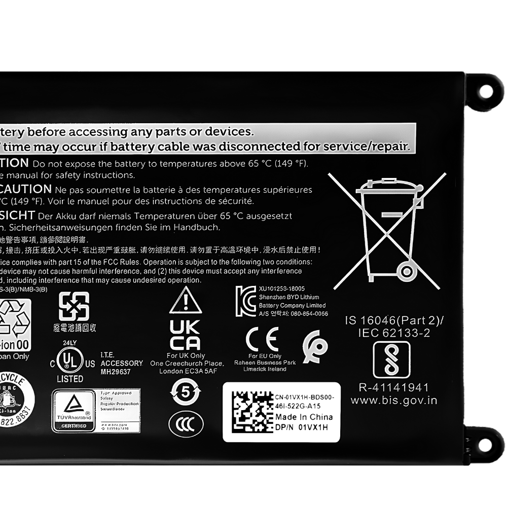 Battery Dell Latitude 3190, 3190 2-in-1, 3-Cell 42Wh, แบตเตอรี่ YRDD6 ของแท้รับประกันศูนย์ Dell Thailand ราคาไม่แพง