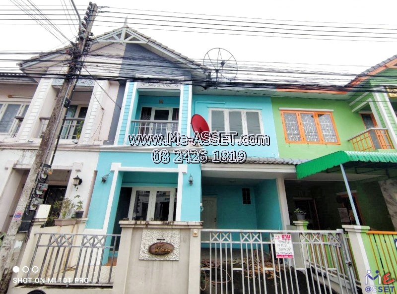 ขายทาวน์เฮ้าส์ ย่าน นิมิตใหม่ ลำลูกกา คลองหก บึงคำพร้อย : ม.บ้านฟ้าปิยรมย์ พฤกษ์วนา เฟส 6 : 2 ชั้น 19 ตร.วา