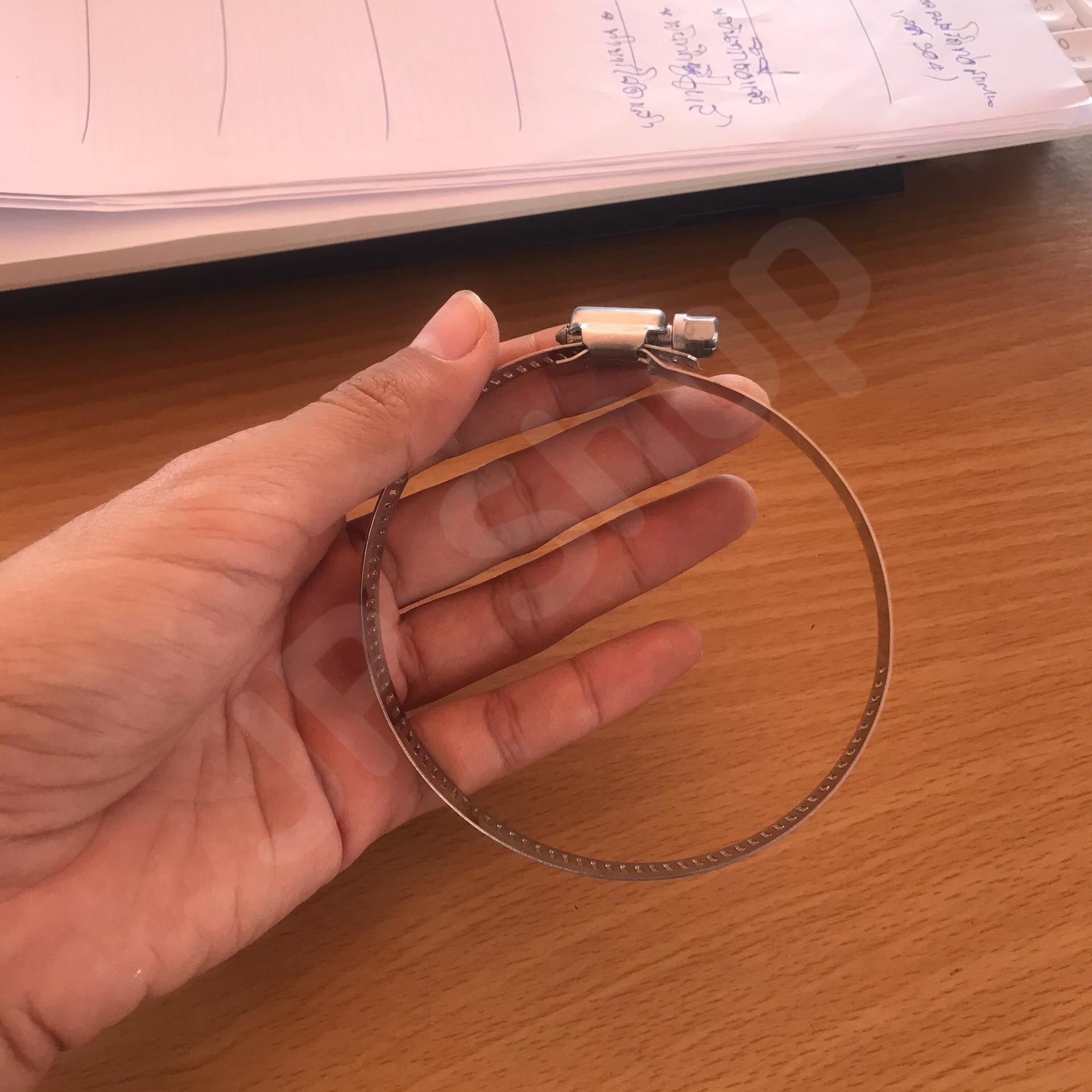 ปลอกรัด 65-89 (12 มม.) แคลมป์รัดท่อสแตนเลส 304 #6589