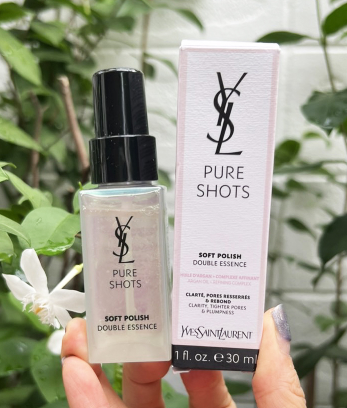 YSL Pure Shots Polish Double Essence 30ml. สูตรใหม่ เซรั่มสำหรับความกระจ่างสว่างใส