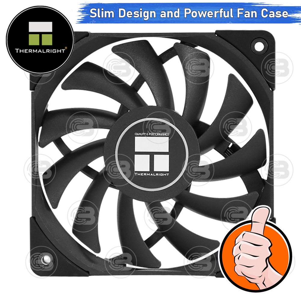 [CoolBlasterThai] Thermalright TL-C12015B Slim Fan Case (size 120 mm.) ประกัน 5 ปี