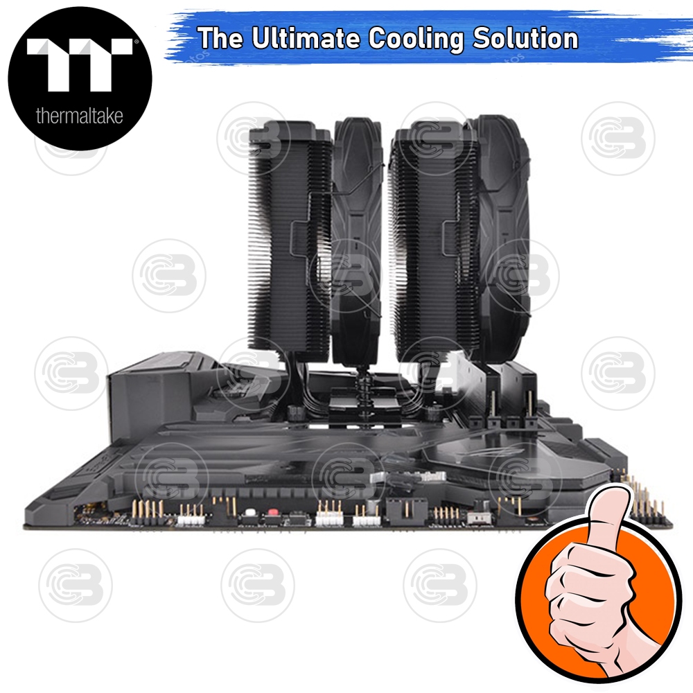 [CoolBlasterThai] Thermaltake TOUGHAIR 710 BLACK Dual Tower CPU Cooler (LGA1700/AM5 Ready)