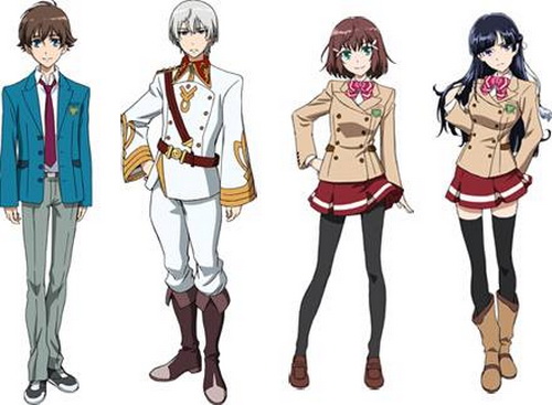 革命機ヴァルヴレイヴ 咲森学園制服 /女子 コスプレ衣装