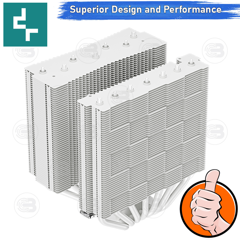 [CoolBlasterThai] DeepCool ASSASSIN 4S WHITE Dual Tower CPU Cooler (LGA1700/AM5 Ready)