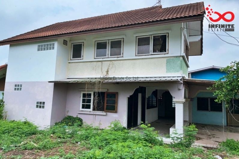 ขายที่ดินพร้อมสิ่งปลูกสร้าง ถ.ศาลเจ้าสมบุญ 12 ต.หลักหก อ.เมือง ปทุมธานี / พื้นที่ 75 ตารางวา