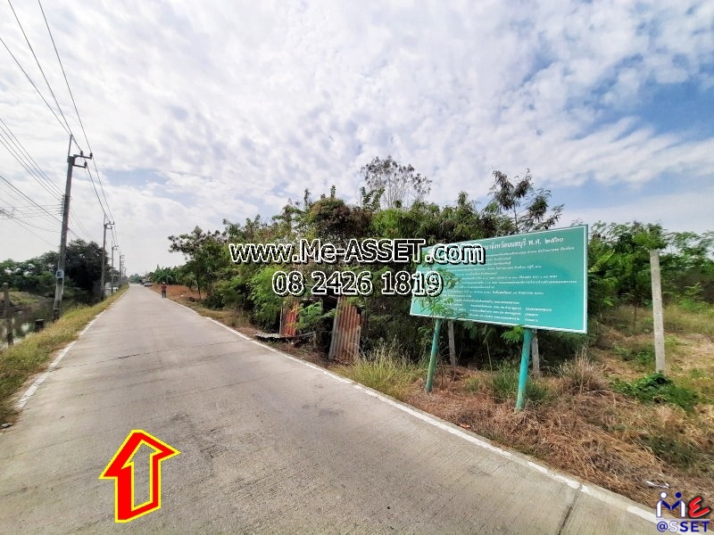 ขายที่ดินถมแล้วบางส่วน ย่าน วัดเสนีวงศ์ วัดมะสง เลียบคลองกำนันชื่น หนองเพรางาย ไทรน้อย : ซ.วัดเสนีวงศ์ : 300 ตร.วา