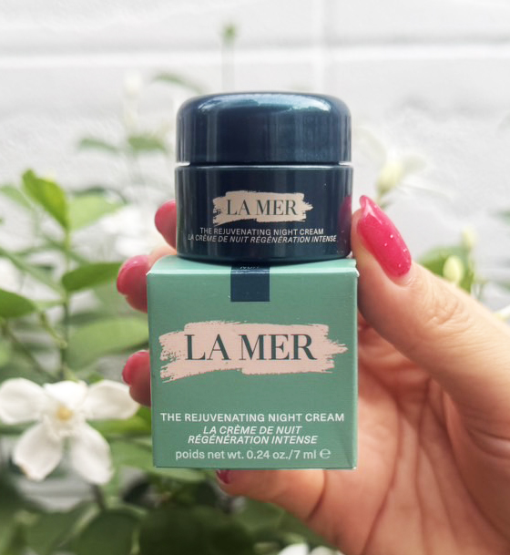 ครีมกลางคืนขนาดทดลอง La Mer The NEW Rejuvenating Night Cream 7ml. ของแท้ ขนาดทดลอง (1กป.)
