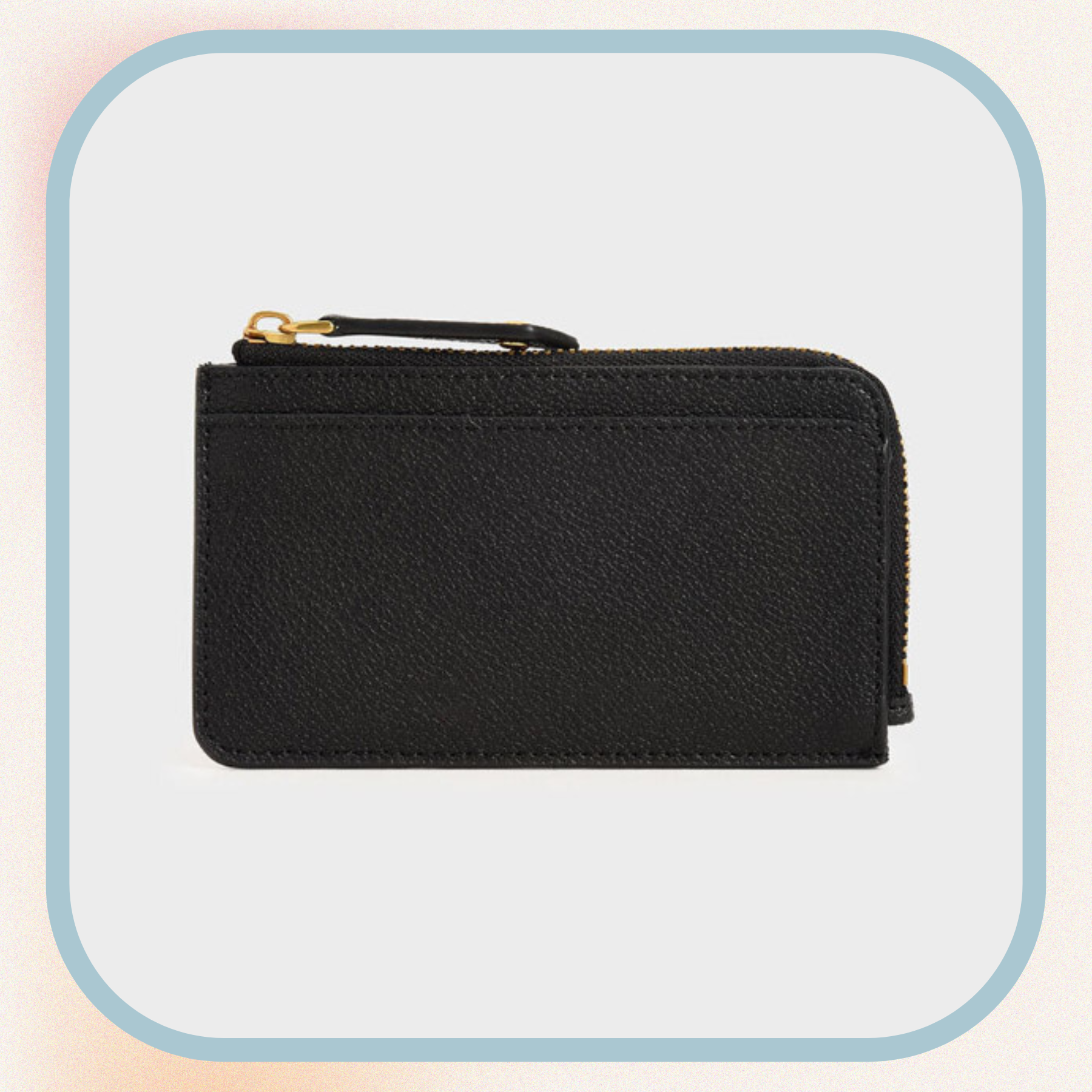 Sidezip Cardholder Black