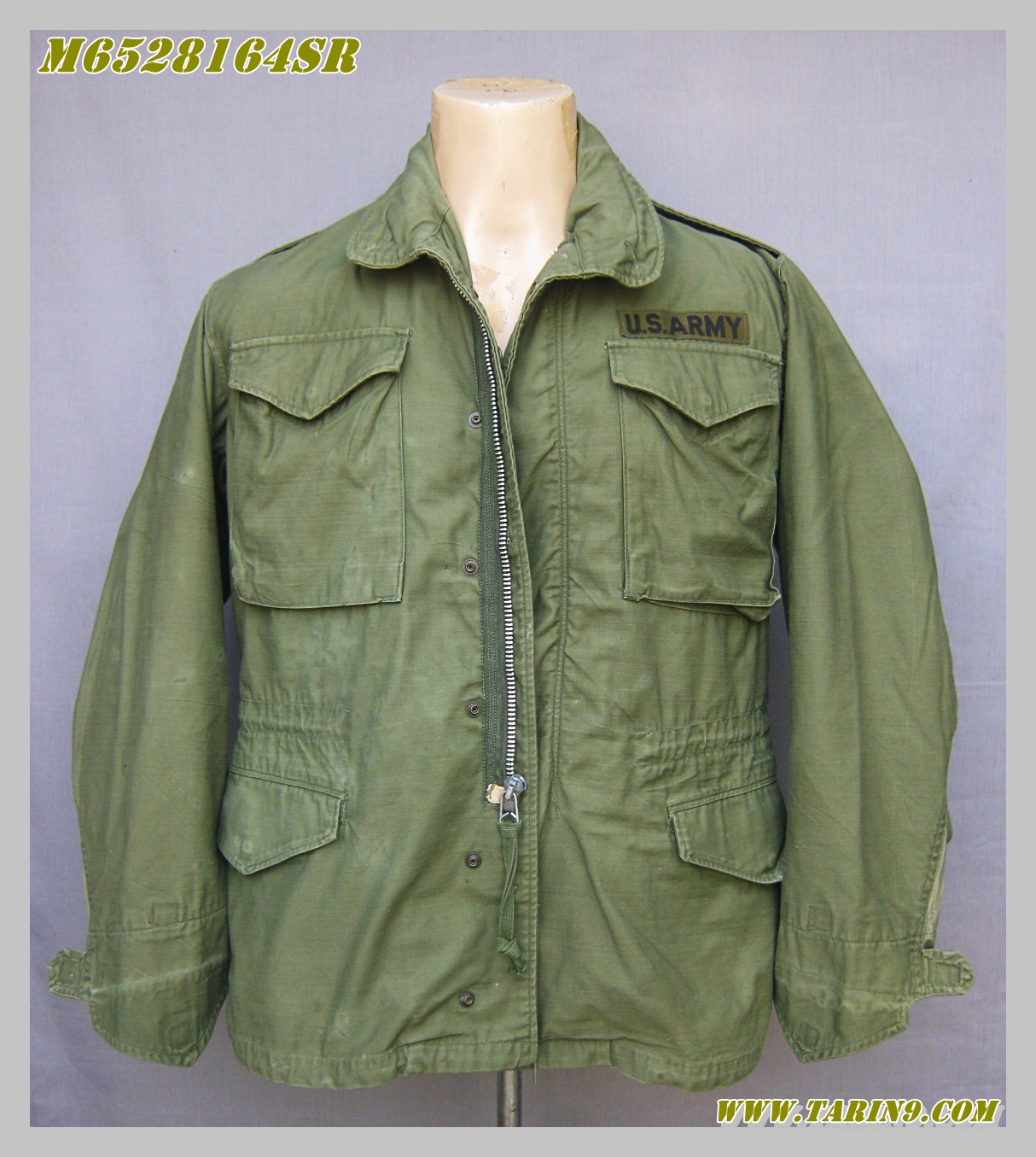 ขายแล้ว เสื้อทหาร สหรัฐ M65 Class1 Pattern 3 Regular Small
