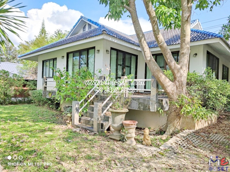 ขายบ้านเดี่ยว ย่าน เขาใหญ่ นิคมสร้างตนเอง มิตรภาพ มวกเหล็ก สระบุรี : ไอวี่คอทเทจบายคิวว์ Ivy Cottage by Qiu : 1 ชั้น 120 ตารางวา