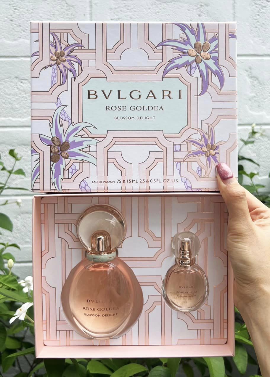 เซตน้ำหอม Bvlgari Rose Goldea Blossom Delight EDP (*75มล.+15มล.) ของแท้