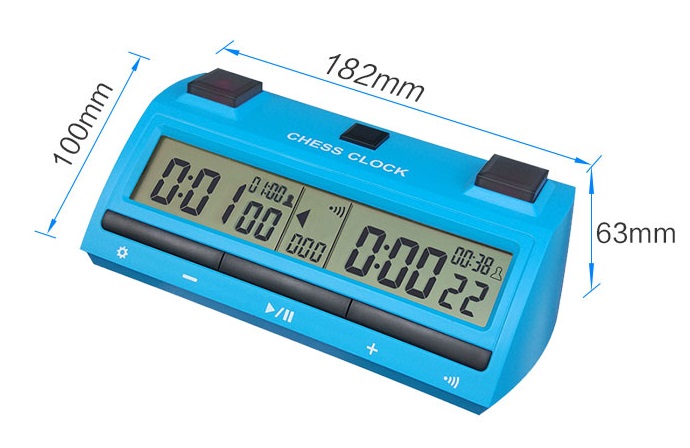นาฬิกาจับเวลาหมากรุก ครอสเวิร์ด หมากล้อม Pursun Digital Clock PS-398