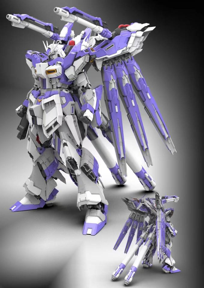 PRE-ORDER HN Model 1/100 Hi-Nu + Hyper Mega Bazooka (YJL Ver.)