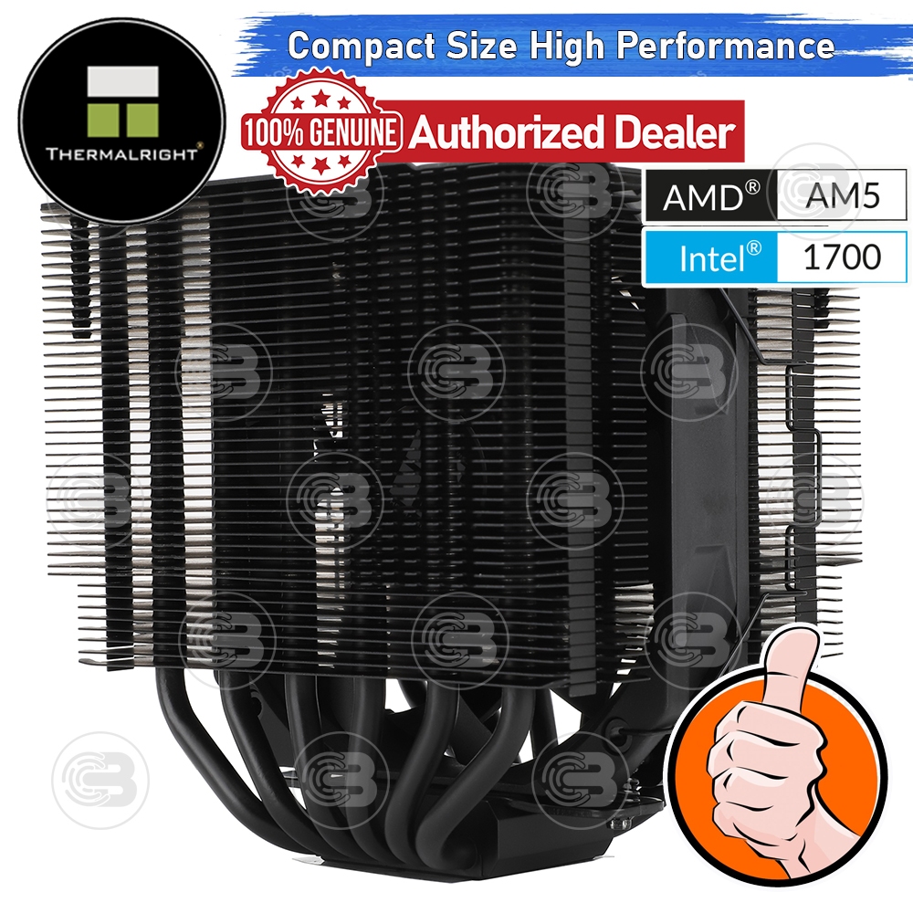 [CoolBlasterThai] Thermalright Peerless Assassin 120 MINI BLACK CPU Heat Sink (AM5/LGA1851 Ready) ประกัน 3 ปี