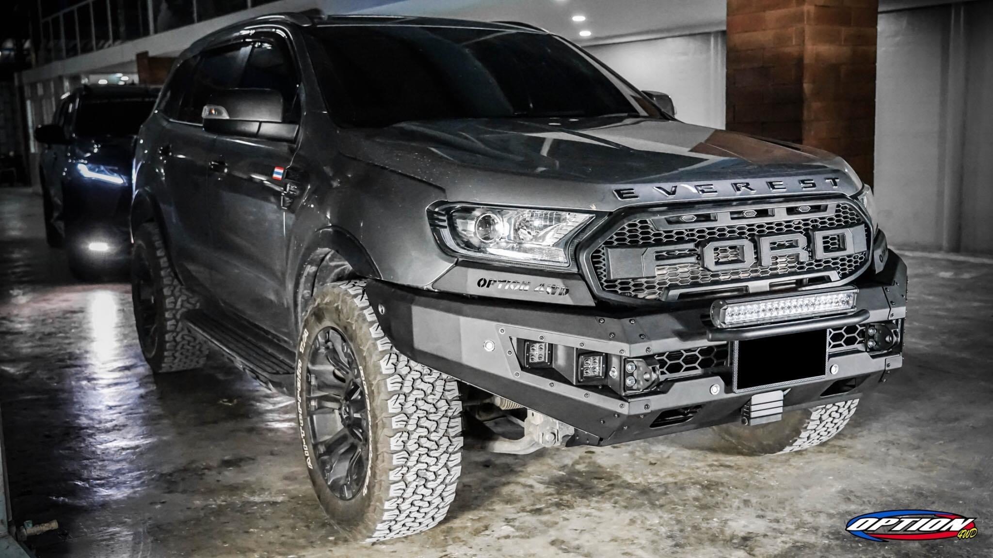 กันชนหน้า กันชนเหล็ก Option4WD รุ่น Option V.1