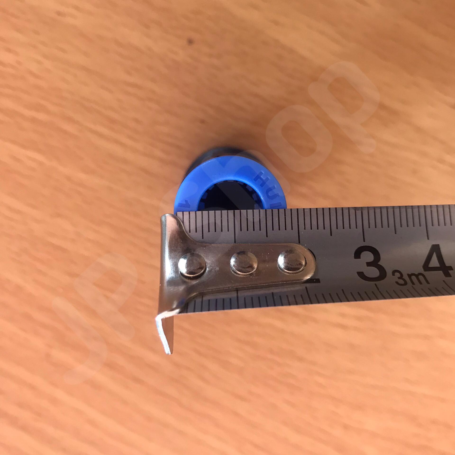 ข้อต่อลม PG 12-10 มม.-ต่อตรง ฟิตติ้งสายลม 12 ลด 10 มม. #120010