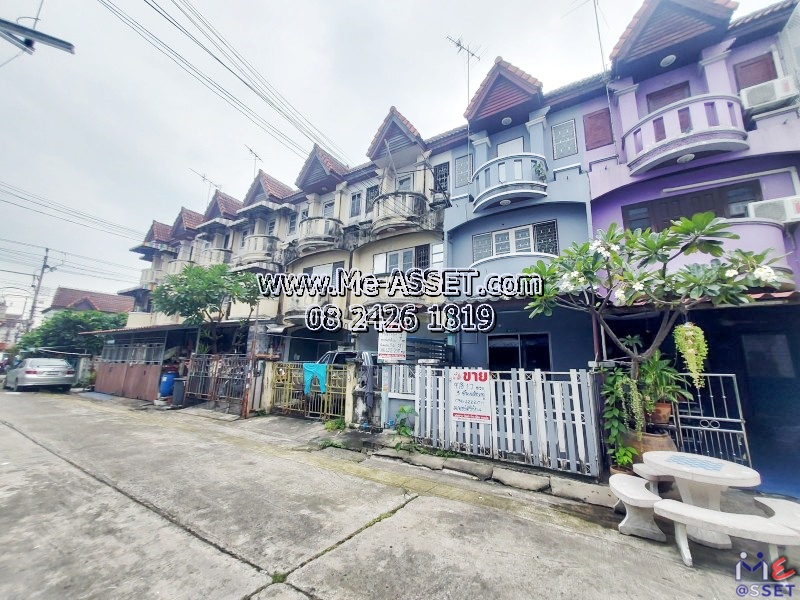ขายทาวน์เฮ้าส์รีโนเวทใหม่ ย่าน สาครเกษม ถนนมาเจริญ เพชรเกษม81 หลักสอง หนองค้างพลู หนองแขม : ม.บ้านพงษ์ศิริชัย 4 : 3 ชั้น 17 ตร.วา
