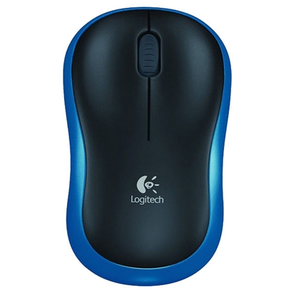 เม้าส์ไร้สายออฟติคัลLOGITECH M185 น้ำเงิน