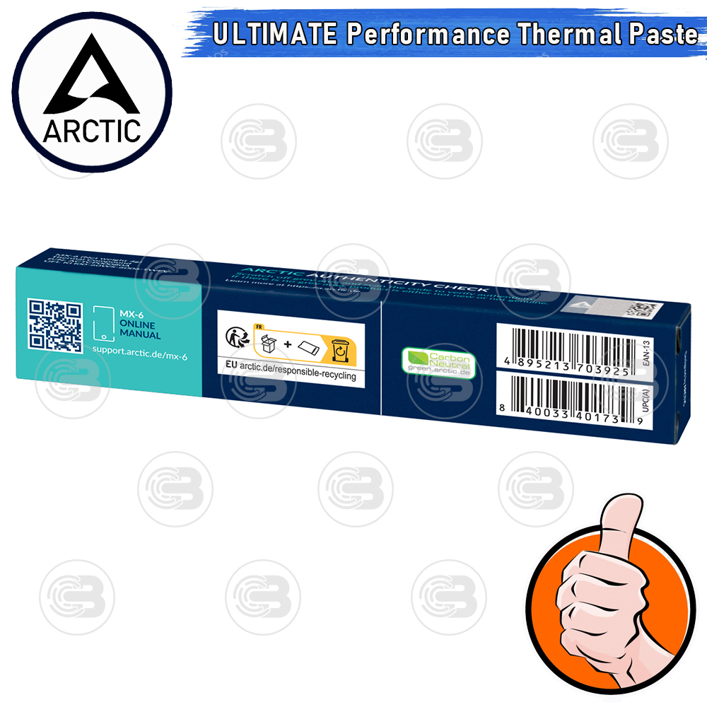[CoolBlasterThai] Arctic MX-6 4g. Thermal compound (Heat sink silicone)