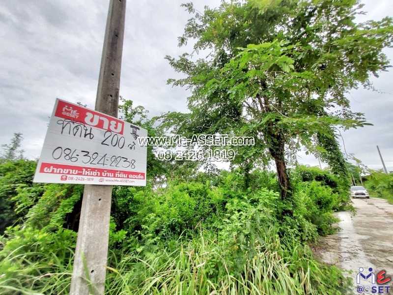 ขายที่ดินเปล่า ย่าน สามพราน ไร่ขิง นครชัยศรี บรมราชชนนี : ออมไทย : 100 ตร.วา (มี 2 แปลงติดกัน)