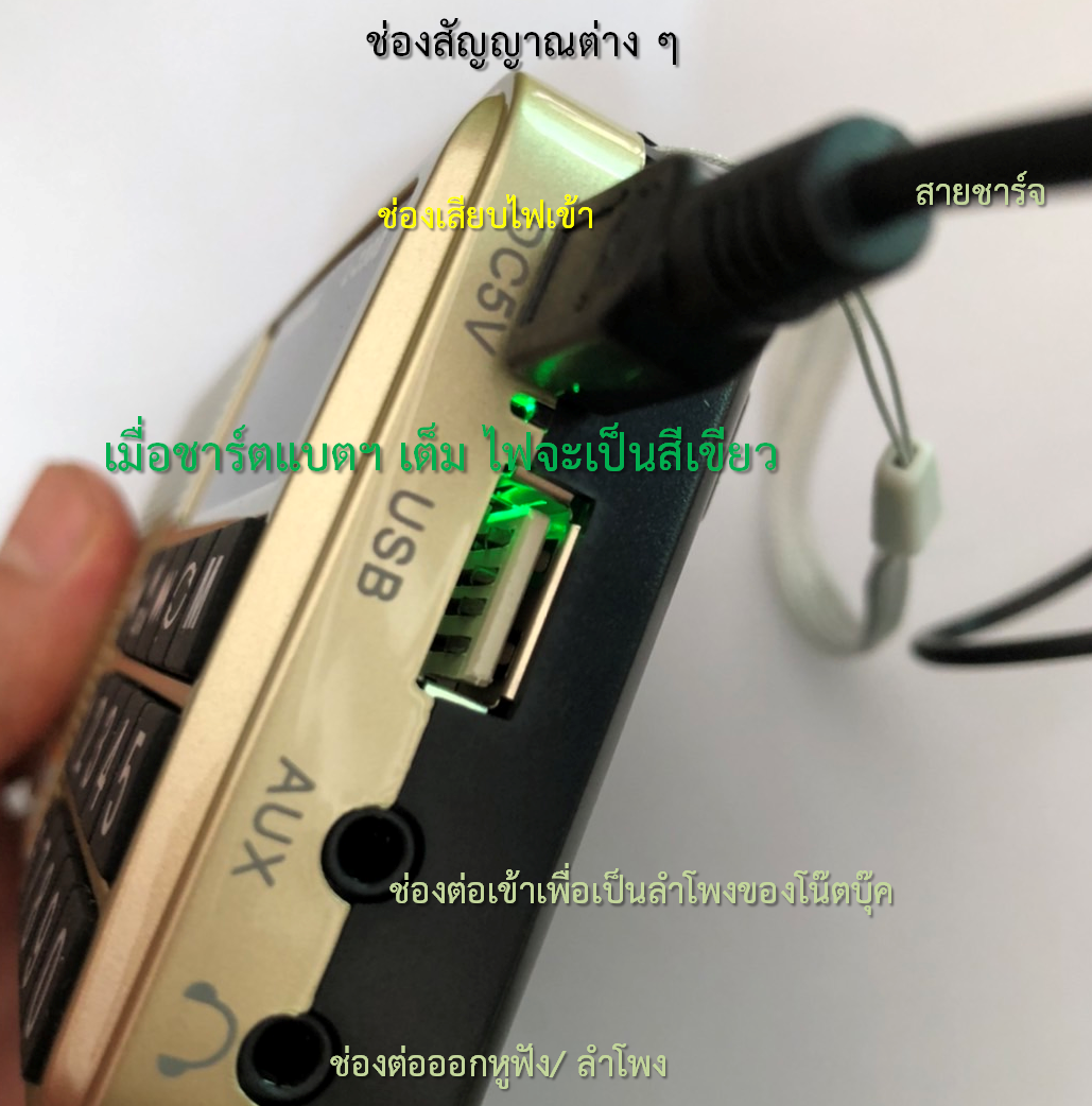 วิทยุฟังธรรมะ 🙏🏻 เสียงแห่งธรรม 📌รุ่นปุ่มใหญ่ เหมาะสำหรับฟังธรรมะ สวดมนต์ ตัวเครื่องสีทอง ❤️ จัดส่งฟรี! 🚛💨