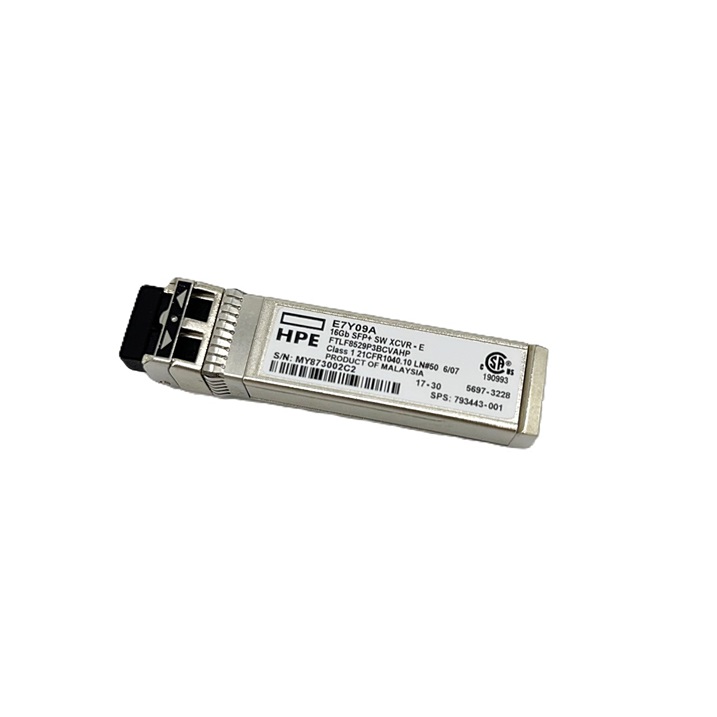 HP E7Y09A, 793443-001, 5697-3228 [TorCompTH Thailand ขาย จำหน่าย ราคา] HPE 16Gb Fibre Channel Short Wave SFP+ Transceiver Module