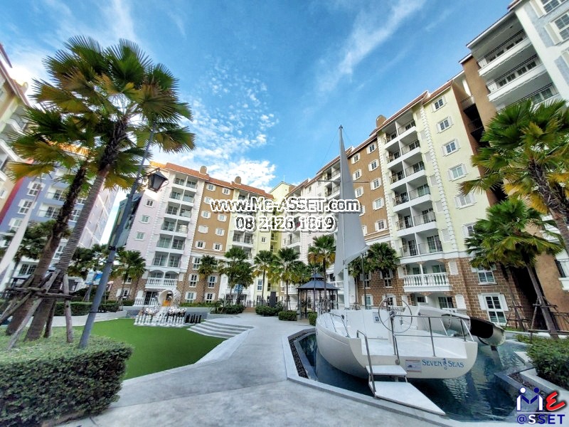 ขายคอนโด วิวสระว่ายน้ำ ย่าน พัทยา นาจอมเทียน เขาพระตำหนัก บางละมุง สัตหีบ : เซเว่นซีส์โค้ดดิอะซูร์ Seven Seas Cote D'Azur : 32.29 ตร.เมตร