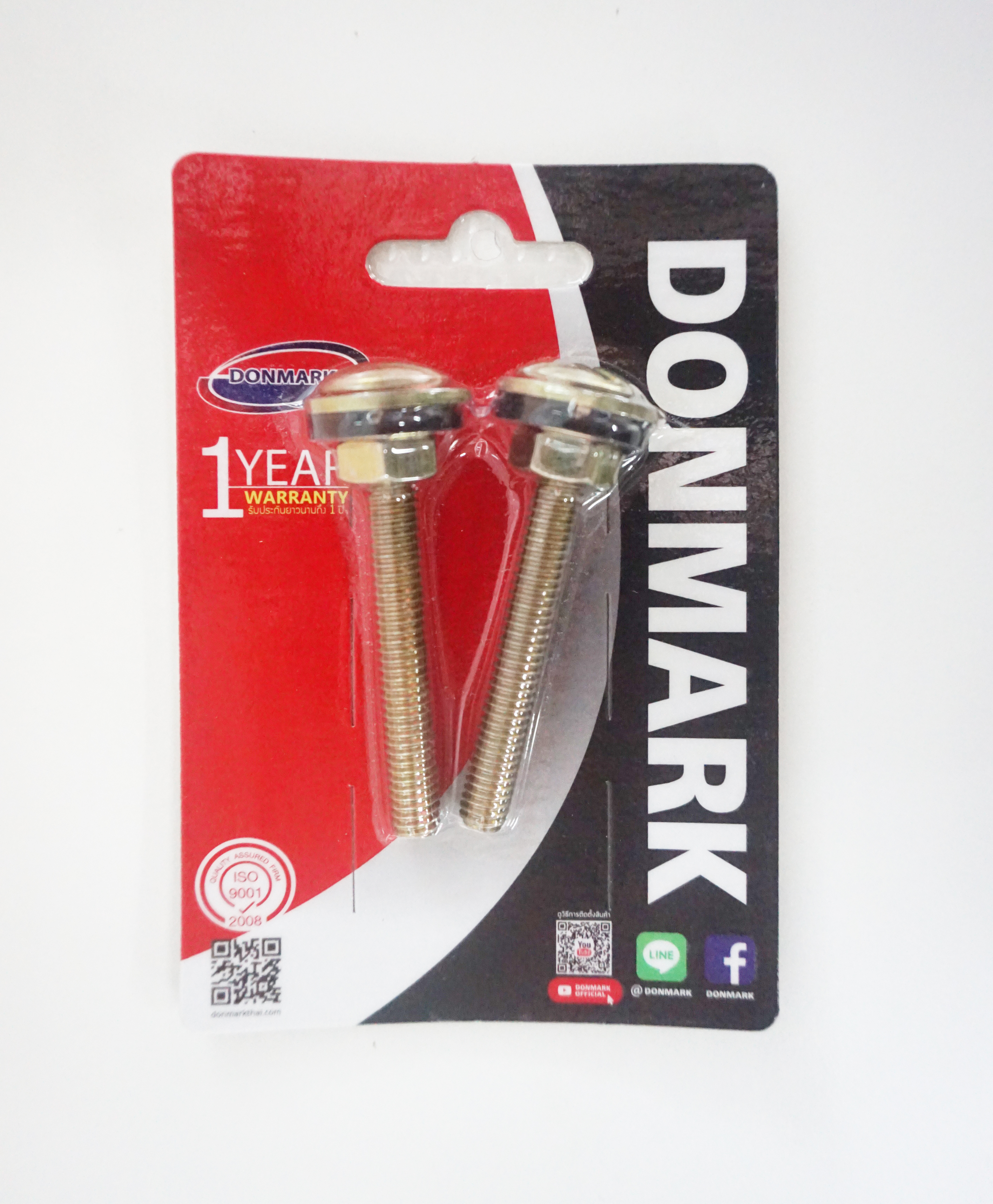 น็อตยึดหม้อน้ำชักโครก(เหล็กชุบ) ATS-10 DONMARK(15797)