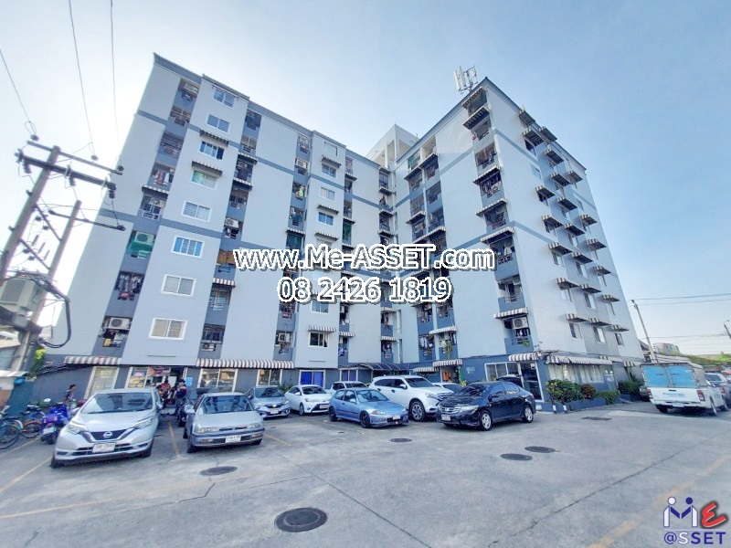 ขายและเช่า คอนโด ย่าน อ่อนนุช ประเวศ ศรีนครินทร์ พัฒนาการ สุขุมวิท 77 : พฤกษาธานี 1 คอนโดเทล Prueksa Thani 1 Condotel : 29.09 ตร.เมตร