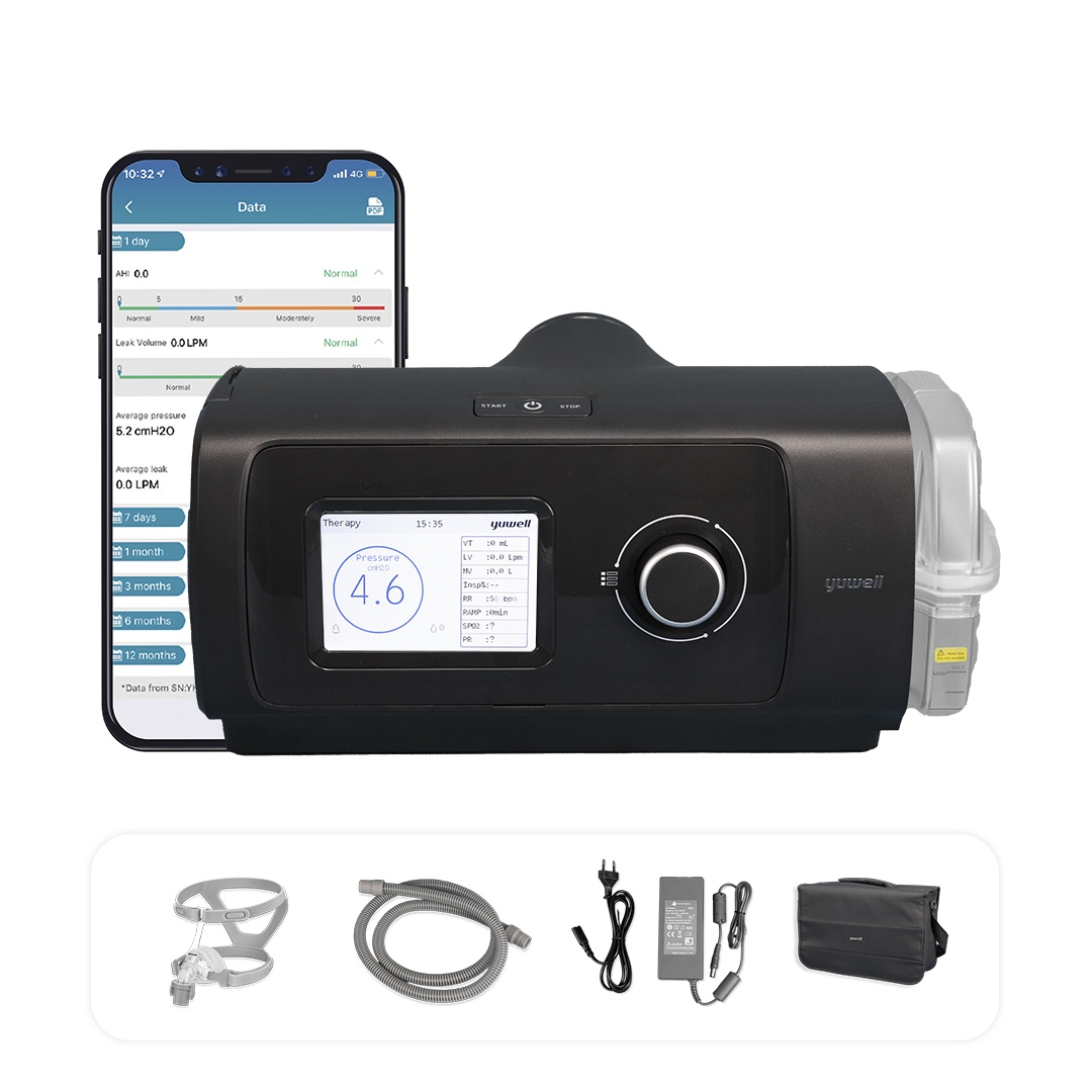 เครื่องช่วยหายใจ Cpap และ Bipap สำหรับบำบัดรักษาอาการหยุดหายใจขณะหลับ  นอนกรน - Now Oxygen Now Oxygen
