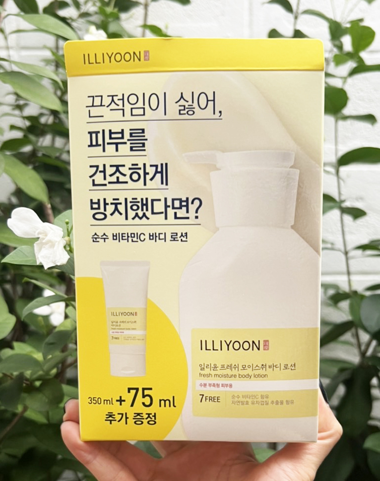 ILLIYOON Fresh Moisture Body Lotion 350ml.+75ml. โลชั่นทาผิวกาย
